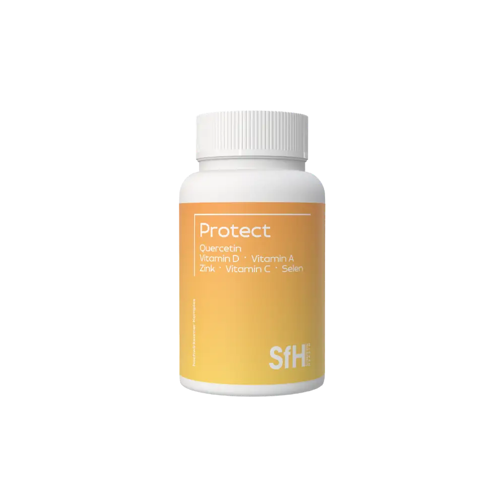 Protect von Science for Health – Kapseln mit Quercetin, Zink, Selen und den Vitaminen A, C und D
